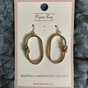 Myra Bag Gold Colored Earrings